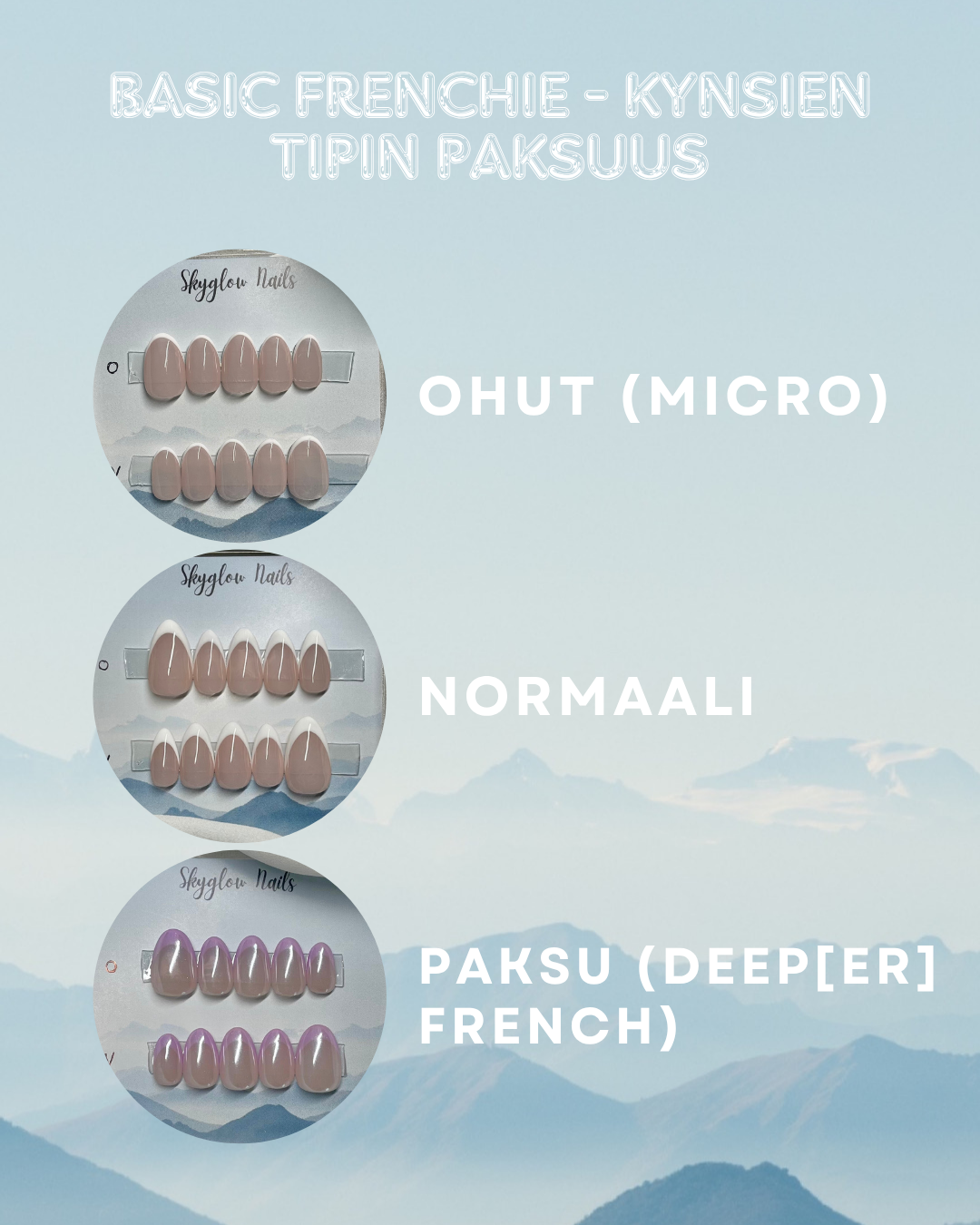 Basic french tip