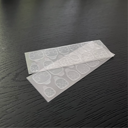 Glue tabs