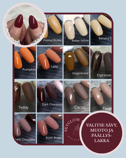 Basic b I oranssit, ruskeat ja keltaiset